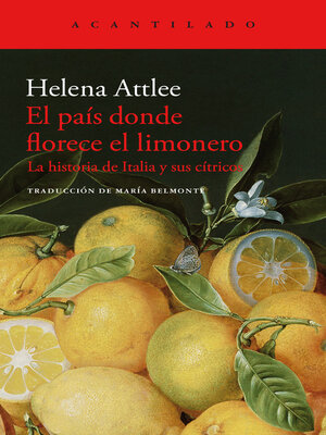 cover image of El país donde florece el limonero